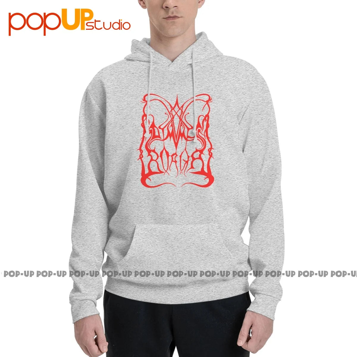 Dimmu Borgir Logo Death Metal Hoodie – Retro Vintage Rock Band Sweatshirt, Casual Hooded Pullover for Fans of Dark Music & Metal Culture - Premium Long-sleeve hoodie from Lizard Vigilante - Just $24.99! Shop now at Lizard Vigilante