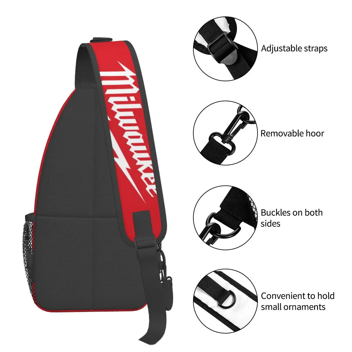 Versatile Milwaukee Crossbody Sling Bag - Perfect for Everyday Use - Premium sling bag from dsers - Just $28.88! Shop now at Lizard Vigilante