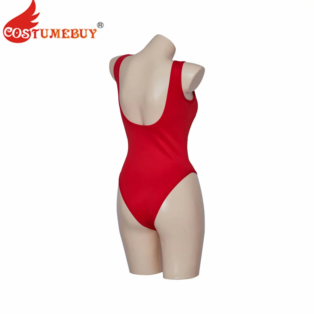 Pam and Tommy Cosplay Costume – Red Pamela Anderson Role-Playing Baywatch Jumpsuit One-Piece Swimsuit Bodysuit for Women - Premium Cosplay Costumes from Lizard Vigilante - Just $38.88! Shop now at Lizard Vigilante