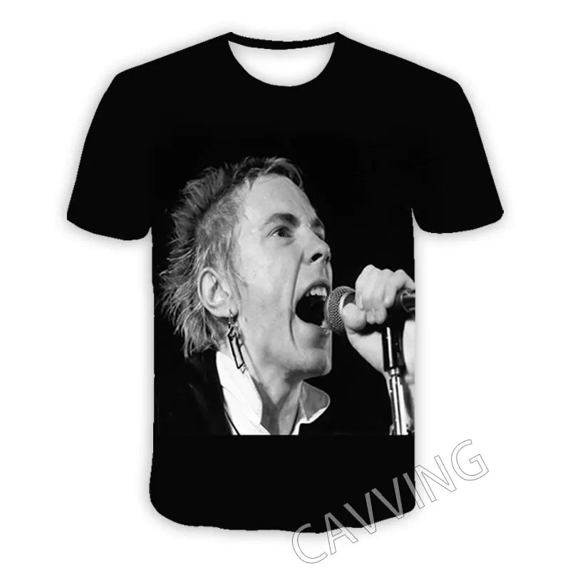 3D Printed Punk Rock Band Sex Pistols Casual T-shirts Hip Hop T Shirts Harajuku Styles Tops Clothing for Men/women - Premium  from Lizard Vigilante - Just $28.99! Shop now at Lizard Vigilante