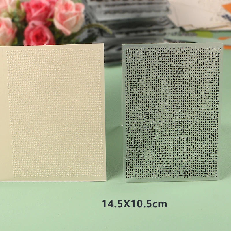 DUOFEN Crafts plastic embossing folder collection 2 paper embossing flower mold Christmas Birthday Easter day wedding