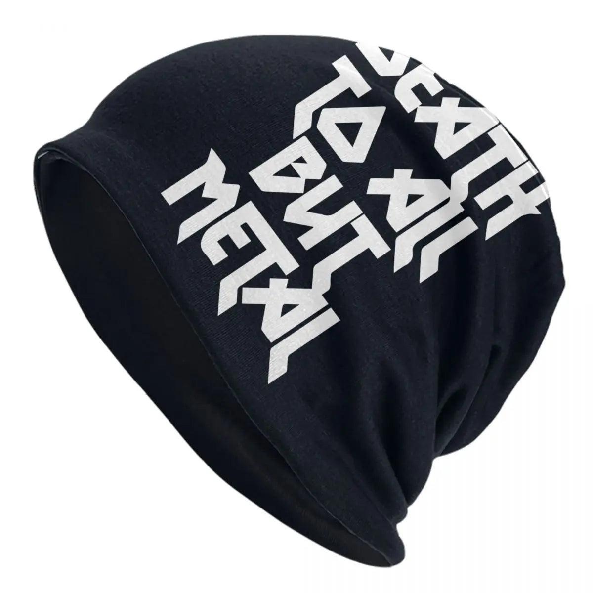 Heavy Metal Rock Megadeths Print Beanie Cap Unisex Winter Warm Bonnet Homme Knit Hats Fashion Ski Skullies Beanies Hats For - Lizard Vigilante