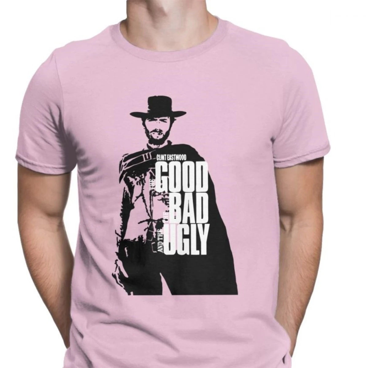 The Good The Bad And The Ugly Tee Shirt Big Size Clothing Novelty Clint Eastwood Tee Shirts Men Cotton T-Shirts - Premium tshirt from Lizard Vigilante - Just $22.49! Shop now at Lizard Vigilante