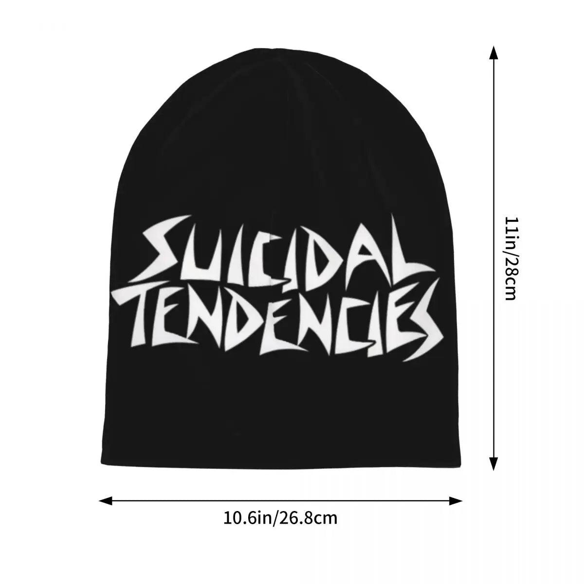 Black Rock Cap Suicidal Tendencies Metal Hip Hop Men Women Street Skullies Beanies Hats Spring Warm Multifunction Bonnet Hat - Premium hat from Lizard Vigilante - Just $18.99! Shop now at Lizard Vigilante