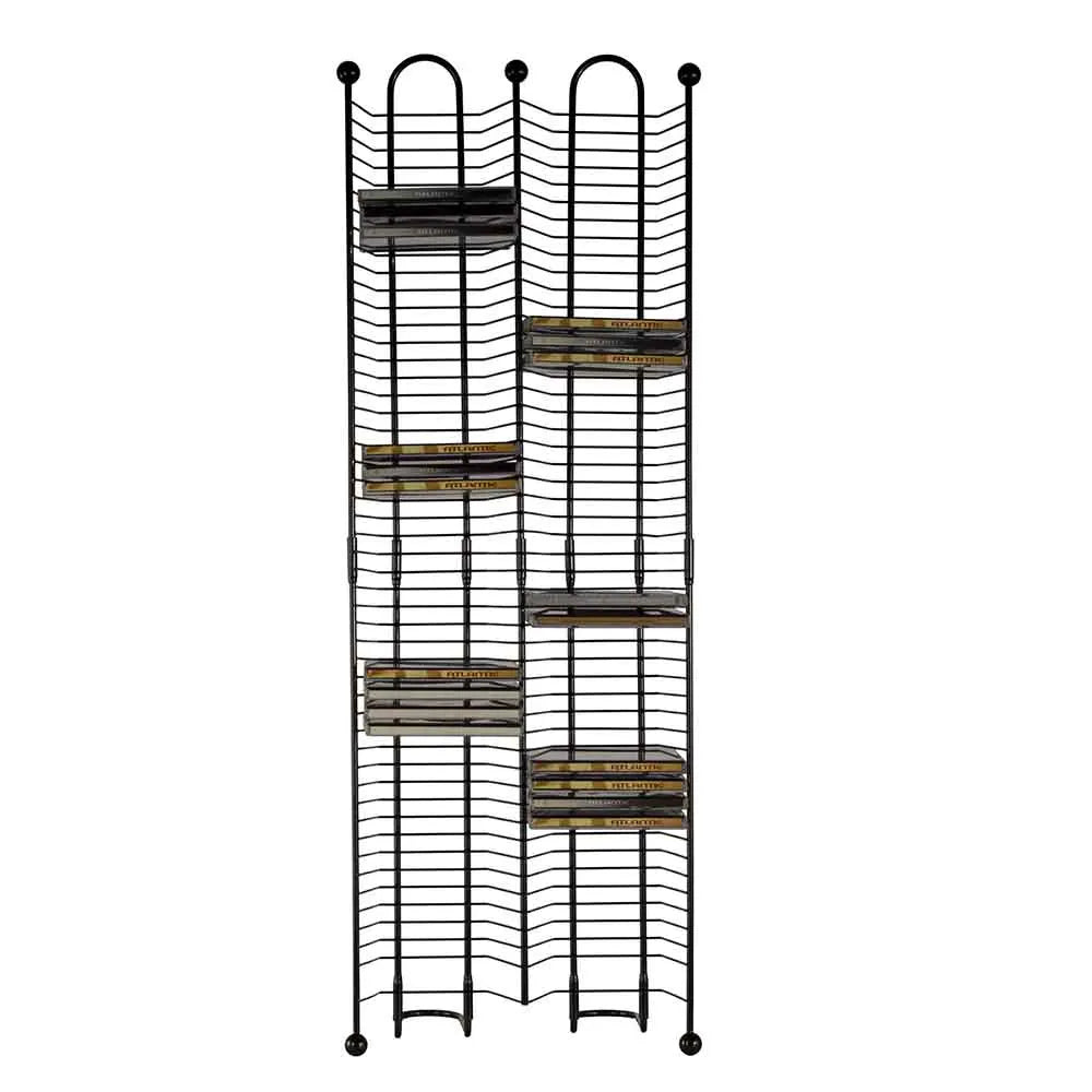 Nestable 100 CD Tower with Heavy Gauge Steel Construction - Premium storage from Lizard Vigilante - Just $74.88! Shop now at Lizard Vigilante