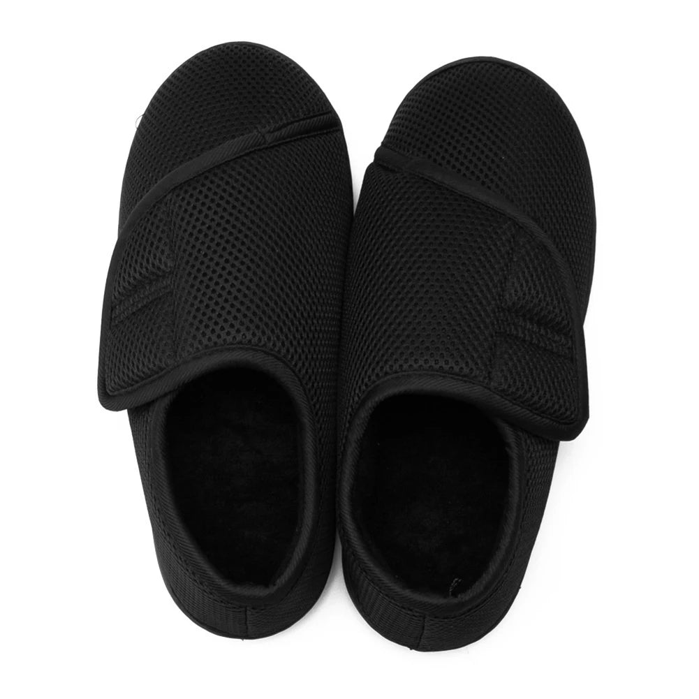 Unisex Diabetic Shoes Wide Walking Shoes Plush Lining Slip-On Orthopedic Shoes Hook and Loop Sneakers for Swollen Feet - Premium  from Lizard Vigilante - Just $28.99! Shop now at Lizard Vigilante