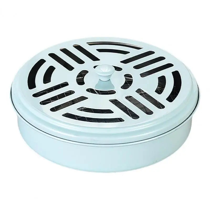 Portable Stainless Steel Mosquito Coil Holder Tray with Spiral Cover – Incense & Candle Holder - Premium Mosquito coil from Lizard Vigilante - Just $18.88! Shop now at Lizard Vigilante