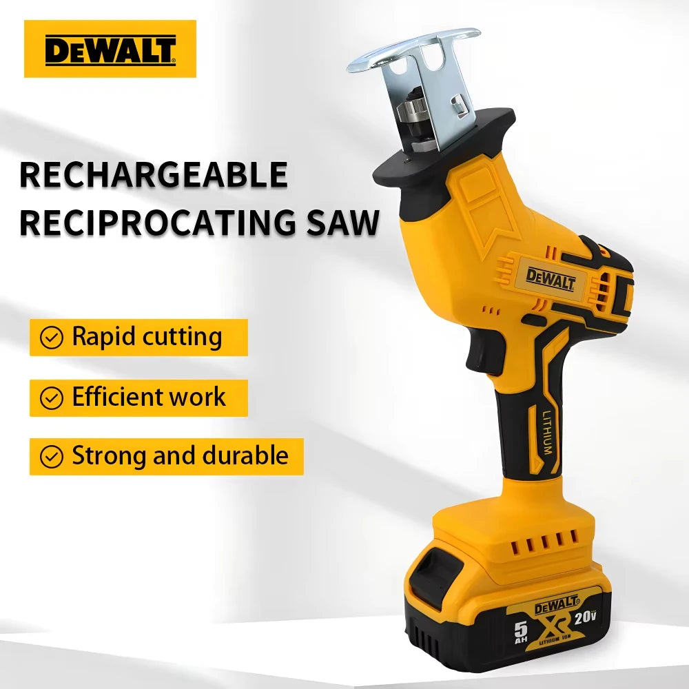 Dewalt 20V Lightning-Cut Cordless Reciprocating Saw – 2800RPM Brushless Power Tool for Metal, Wood, & Pipe Precision - Premium saw from Lizard Vigilante - Just $88.88! Shop now at Lizard Vigilante