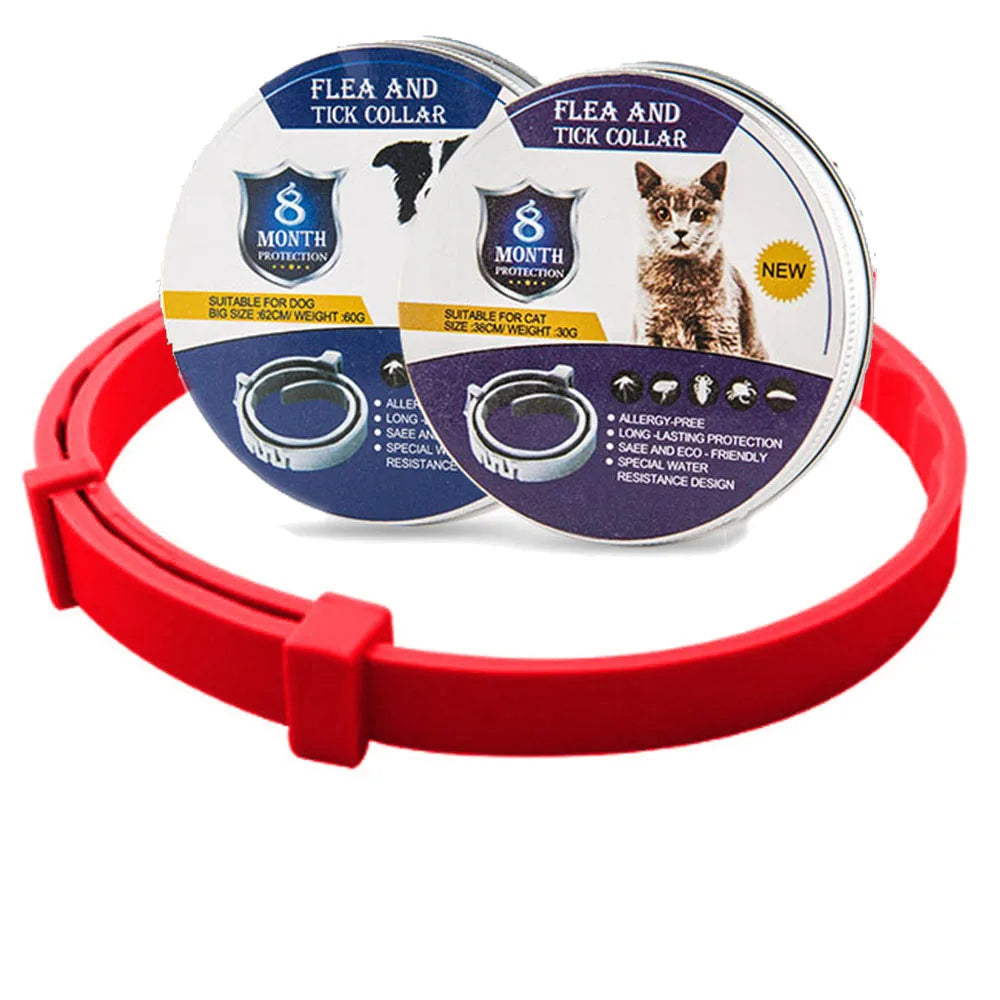 Easy To Use, Dog and Cat Anti-Flea & Tick Collar – 8-Month Protection for Pets - Premium flea collar from Lizard Vigilante - Just $22.88! Shop now at Lizard Vigilante