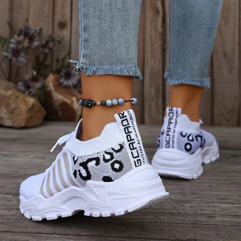 Summer Women Casual Shoes High-quality Breathable Sports Shoes Thick Soled Ankle Boots Zapatillas De Mujer 2025 New White Shoes