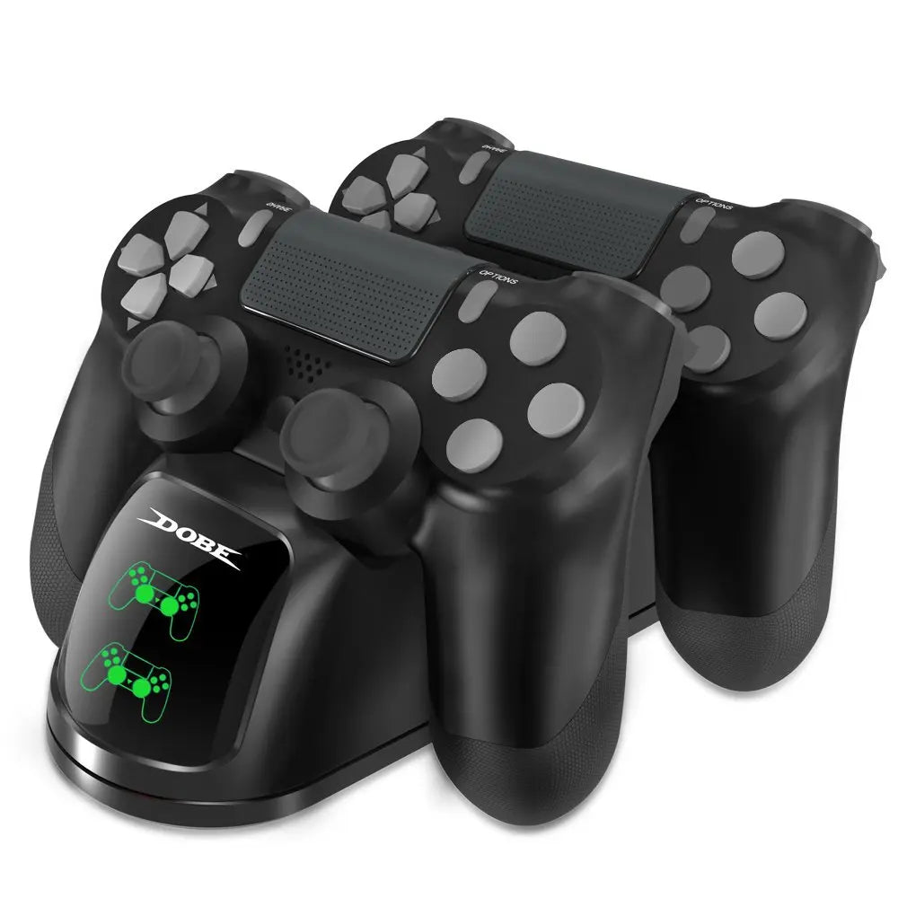 PS4 Controller Charger Dock Station by DUTRIEUX - Premium video game controller from Lizard Vigilante - Just $25.99! Shop now at Lizard Vigilante