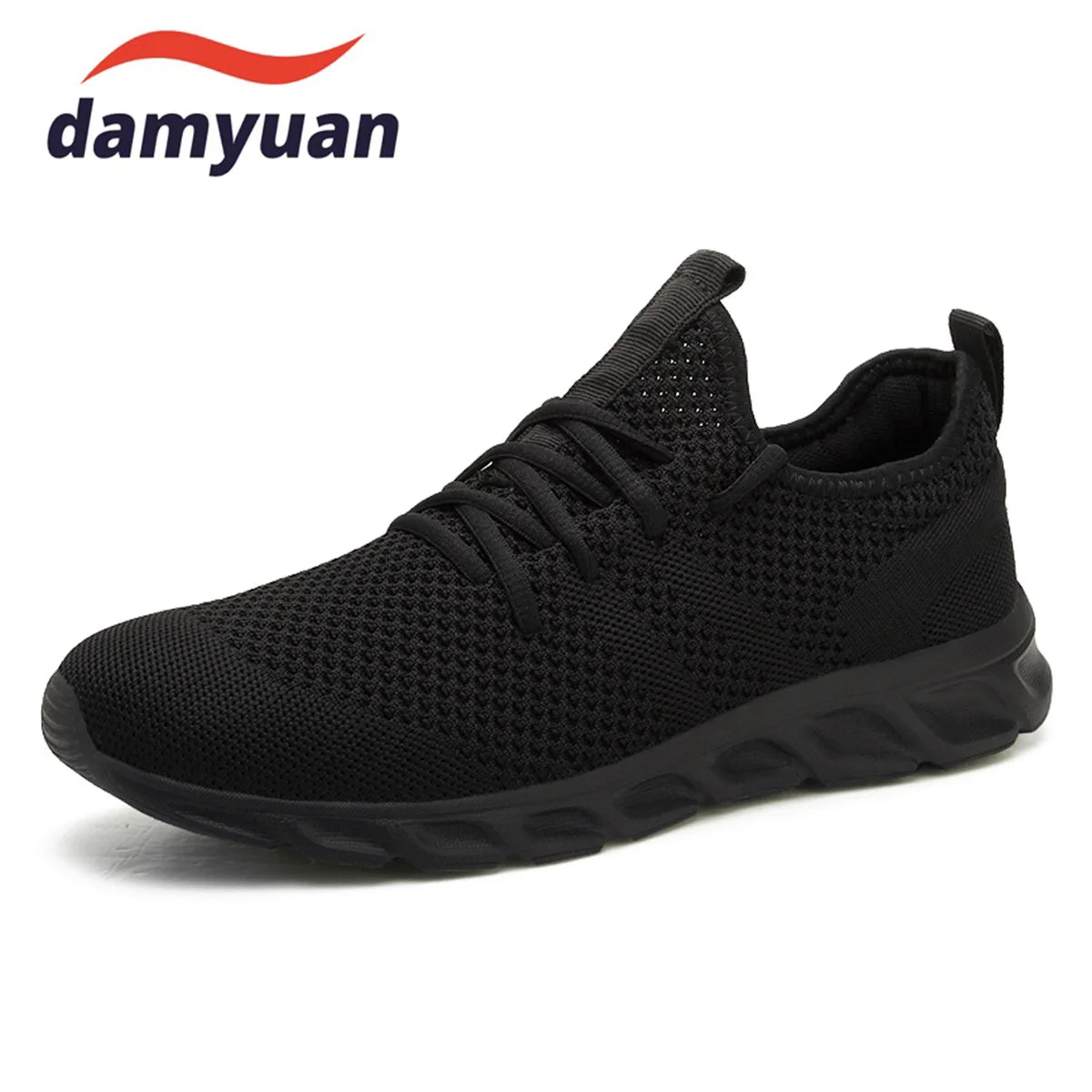 Fujeak Men's Running Shoes Non-slip Knitting Mesh Breathable Shoes Men Sneakers Male Casual Jogging Men Sport Shoes Zapatos - Premium  from Lizard Vigilante - Just $21.99! Shop now at Lizard Vigilante