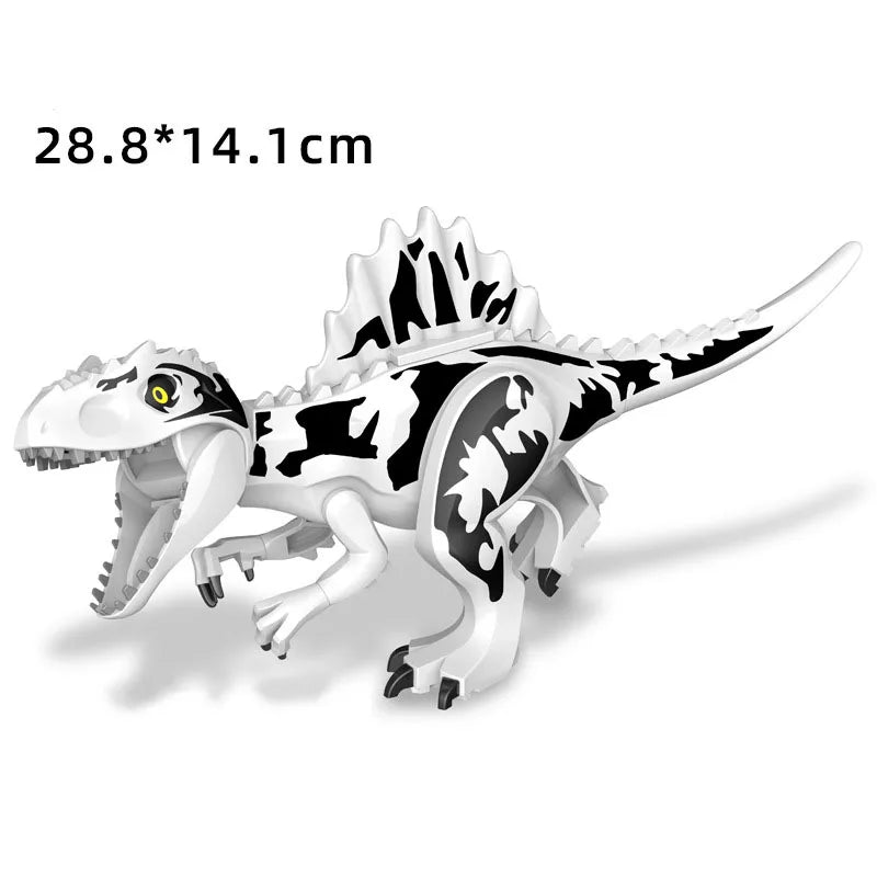 Dinosaurs Figures Bricks Building Blocks Velociraptor Jurassic Dino World Large T-Rex Triceratops Indominus Rex Toys For Kids - Premium toys from Lizard Vigilante - Just $1.99! Shop now at Lizard Vigilante