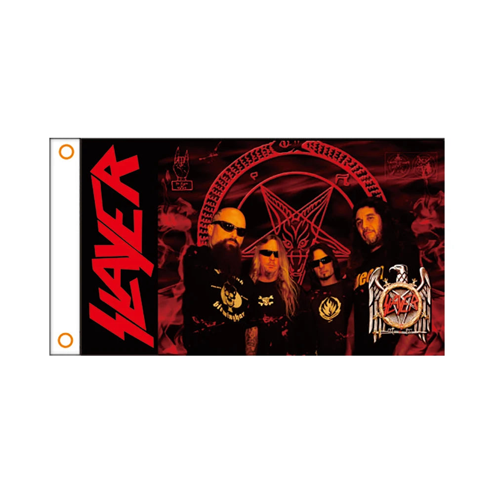 AC⚡️DC, RHCP, Ozzy Rock Bands Flag – 90x150cm Music Bar Wall Banner for Fans, Home, and Bar Décor - Premium flag from Lizard Vigilante - Just $11.99! Shop now at Lizard Vigilante