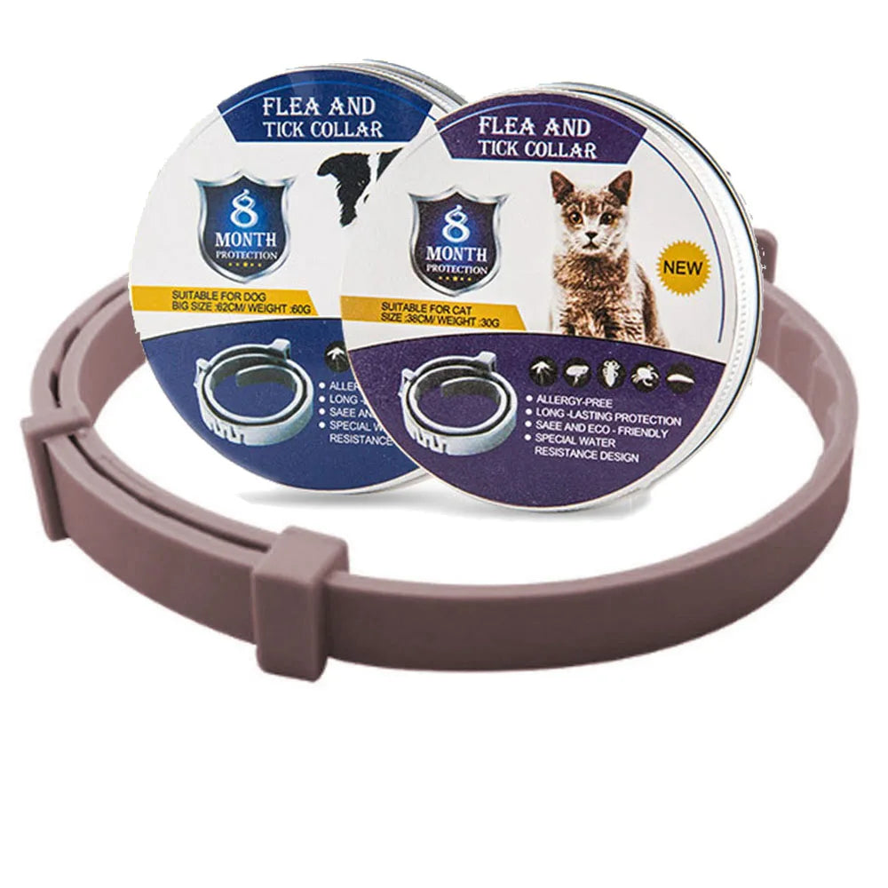 Easy To Use, Dog and Cat Anti-Flea & Tick Collar – 8-Month Protection for Pets - Premium flea collar from Lizard Vigilante - Just $22.88! Shop now at Lizard Vigilante