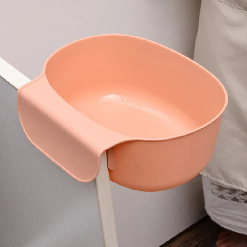 Hanging Kitchen Waste Bin Large-Capacity European-Style Cabinet Garbage Can Holder Trash Container Plastic Storage Box