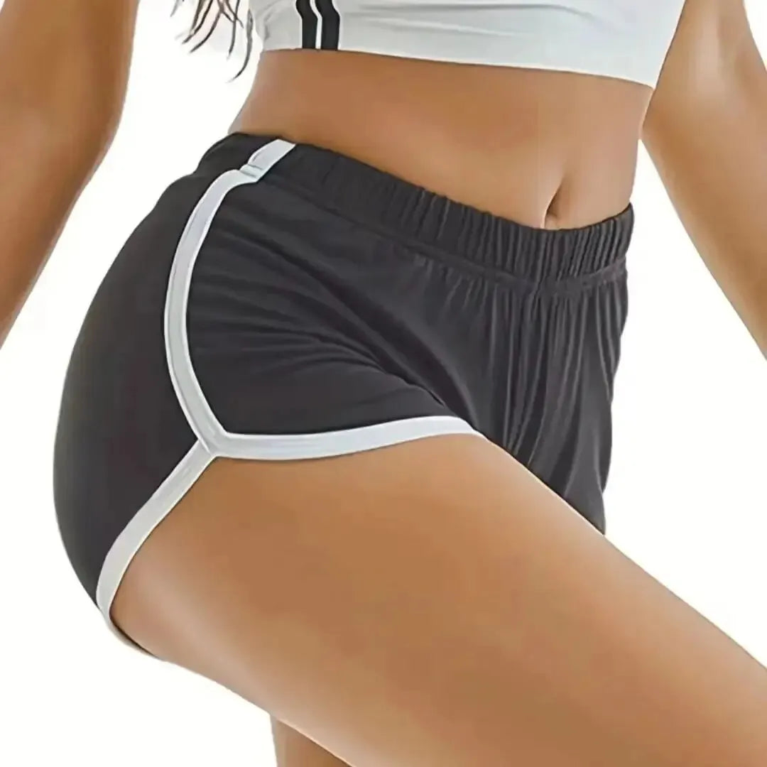 Women's High-Waisted Casual Yoga Hot Pants – All-Season Comfort and Style - Premium pants from Lizard Vigilante - Just $22.88! Shop now at Lizard Vigilante