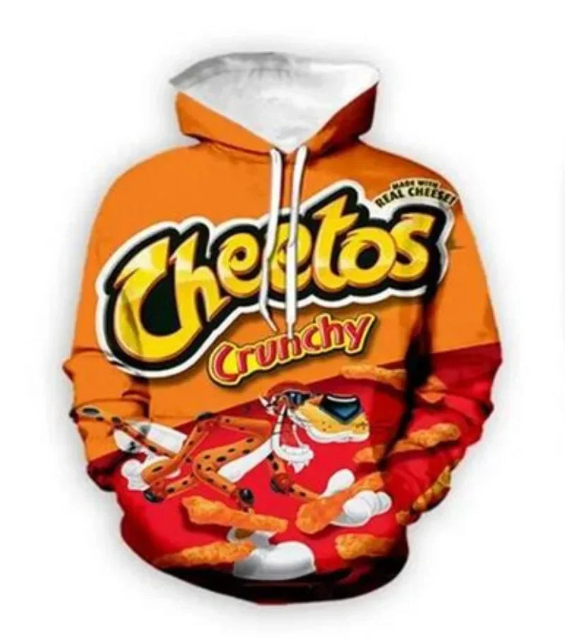 Cheetos Puffs 3D Print Tracksuit – Hilarious Hoodie & Joggers Combo for Men & Women - Premium ttracksuit from Lizard Vigilante - Just $78.88! Shop now at Lizard Vigilante