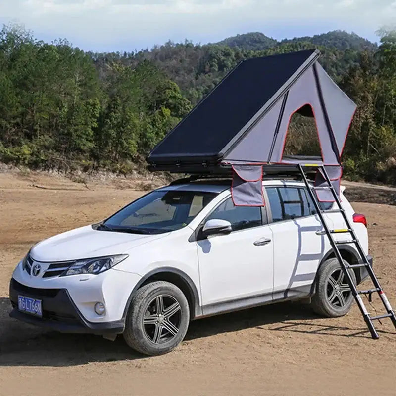 Hot Selling Cheap Traveling Waterproof Hard Shell Camp Outdoor Car Roof Top Tent with Aluminum Frame