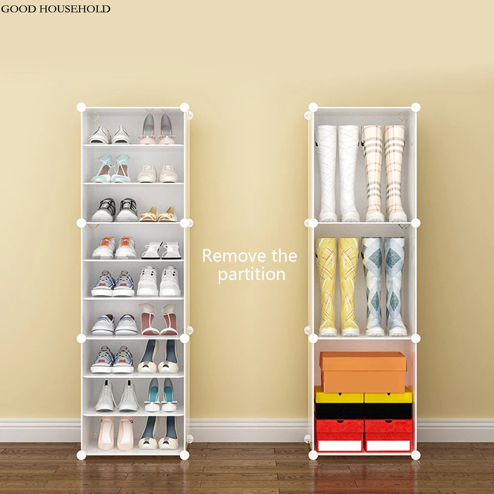 Easy To Assemble Multi-Layer Large Shoe Cabinet Rack – Waterproof, Dustproof Shoe Stand Storage Organizer - Premium shoe rack from Lizard Vigilante - Just $118.88! Shop now at Lizard Vigilante