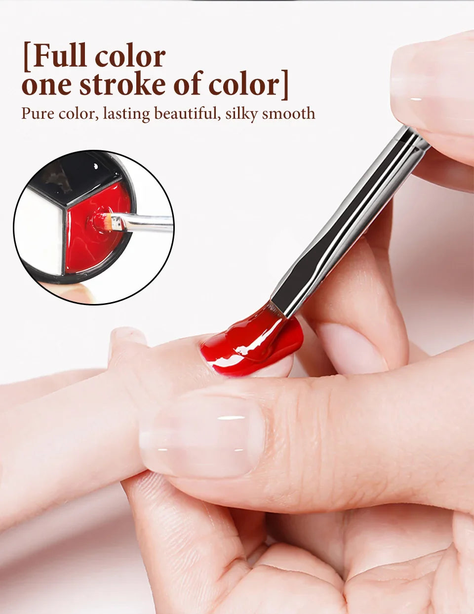 LIMEGIRL Solid Nail Art Gel Polish 15g 3 Colors Cream Soft Gel Polish for Nail Art Beginner DIY Design  Home/Salon Manicure Gift