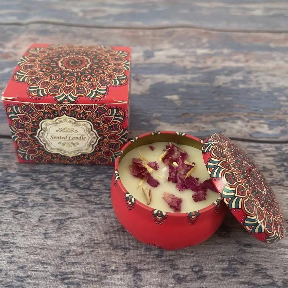 Scented Candle Handmade Natural Soy Aromatherapy Fragrance Birthday/New Year/Teacher Day/Christmas/Party Mother's Day Gift