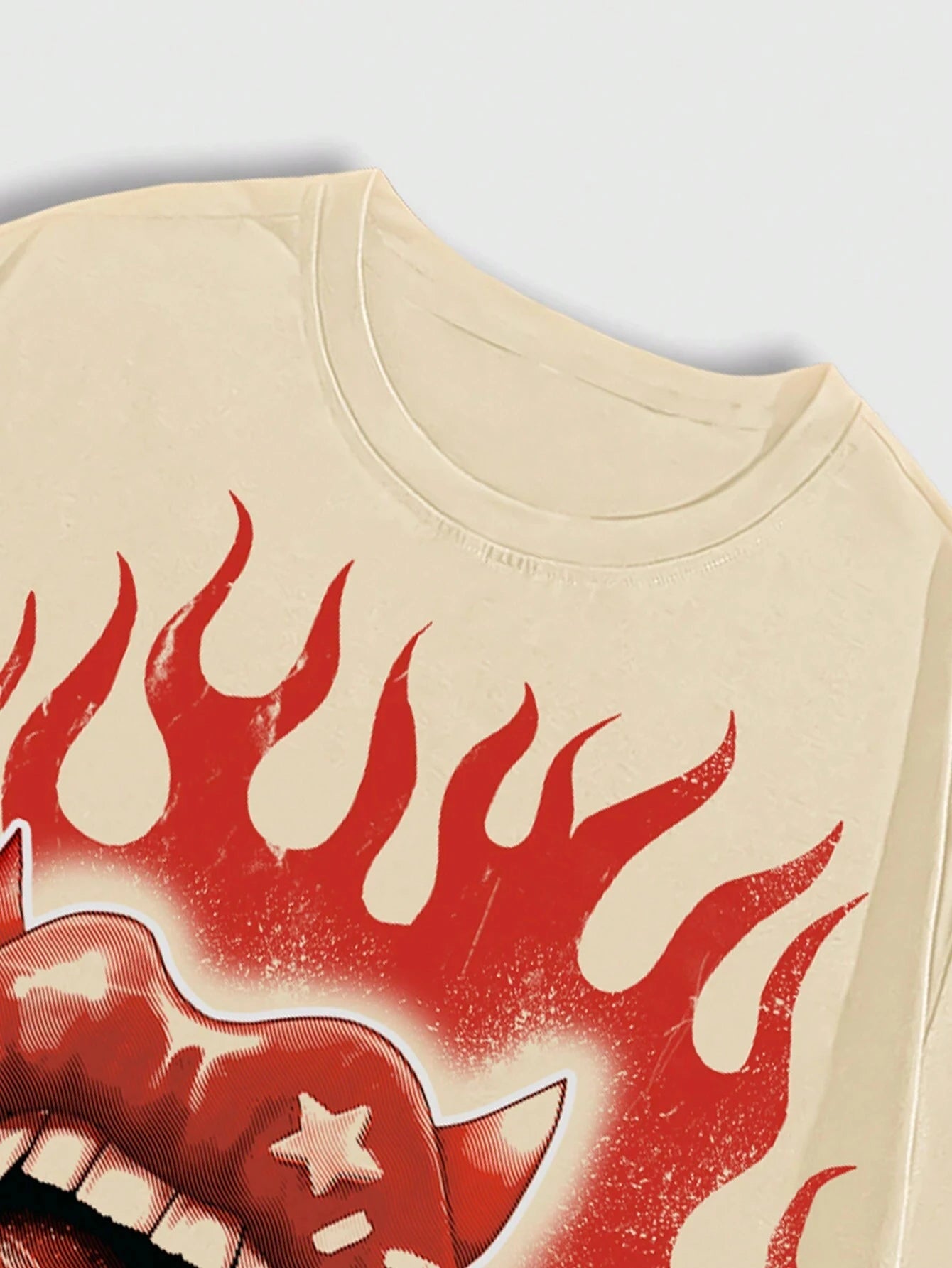 Portrait Pulse: Heavy Metal Vibe Cotton Tee – Big Size Classic Print Streetwear for Men & Women S-4XL - Premium tee from dsers - Just $25.99! Shop now at Lizard Vigilante