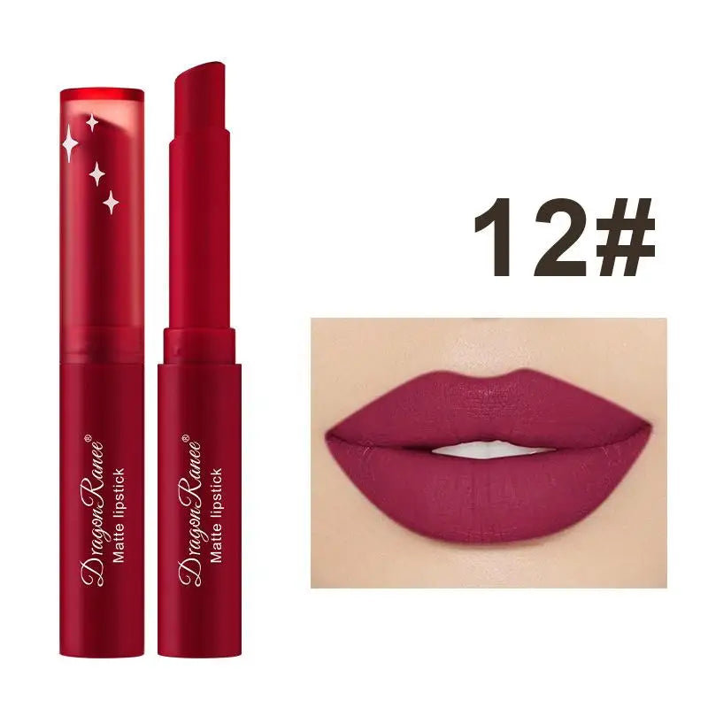 Matte Nude Lipstick 24 Hours Long Lasting Water Resistant Lip Gloss Natural Moisturizing And Sexy Korean Cosmetics For Female