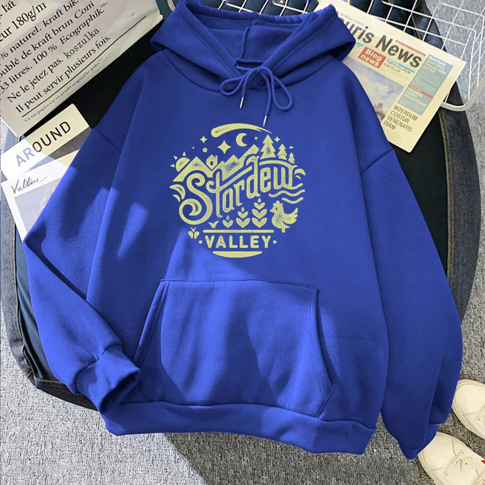 Stardew Valley Retro Kawaii Hoodie – Unisex Game-Inspired Fleece Pullover for Cozy Gamers, Couples & Class Squad Style in Harajuku Cool - Premium hoodie from Lizard Vigilante - Just $43.88! Shop now at Lizard Vigilante