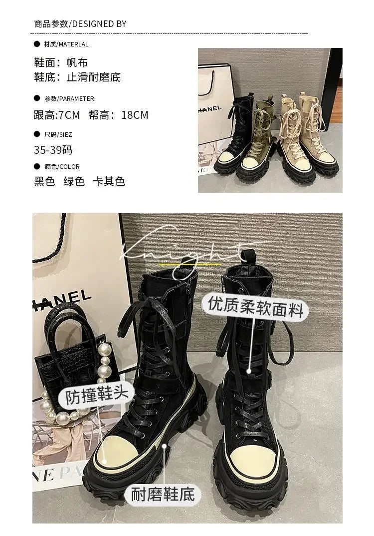 Rogue Halo Roman Hybrid Boots 2025 Punk Couture Street Edition