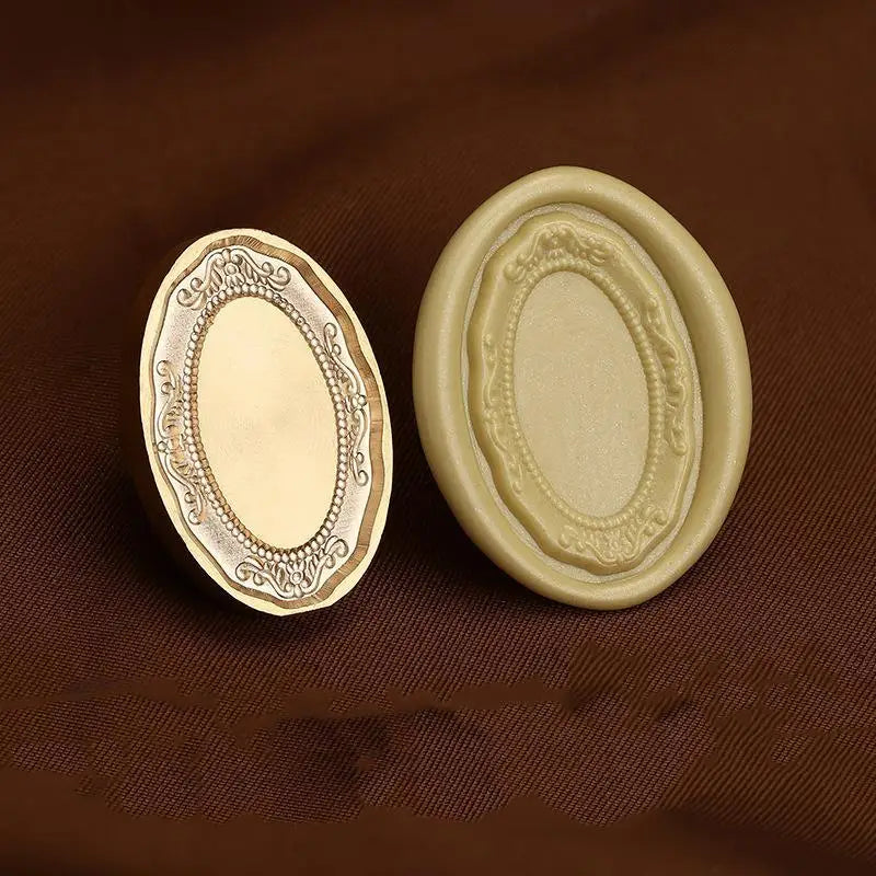 Photo Frame Series Sealing Wax Stamp Head Fire Paint Seal Wax Stamp Heads For DIY Scrapbooking Envelope Wedding Party Invitation