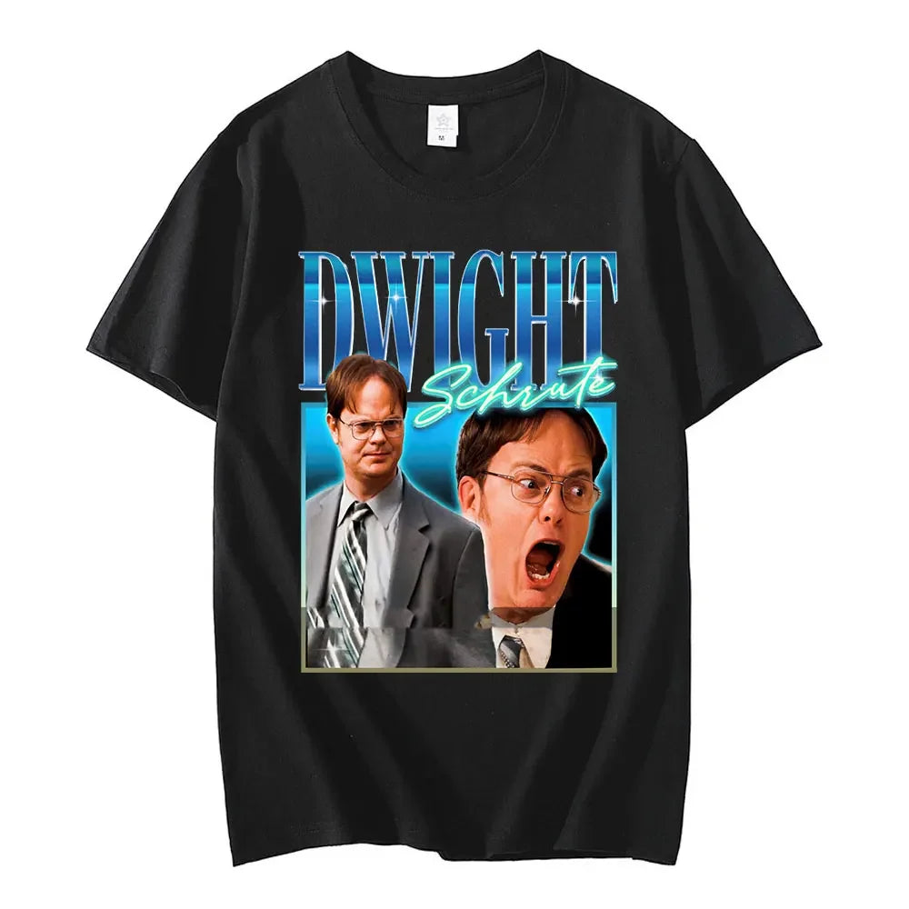 Dwight Schrute T Shirt women The Office Tv Show Tops tee Novelty Short Sleeve Crew Neck TShirt for men summer funny T-Shirts - Premium  from Lizard Vigilante - Just $17.99! Shop now at Lizard Vigilante