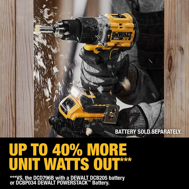 DEWALT DCD805 20V MAX Brushless Cordless 1/2-Inch Hammer Drill Kit – Powerful Impact Drill with 5.0Ah Battery, Fast Charge, and Unmatched Performance for Commercial & DIY Project - Premium hammer drill kit from Lizard Vigilante - Just $565.99! Shop now at Lizard Vigilante