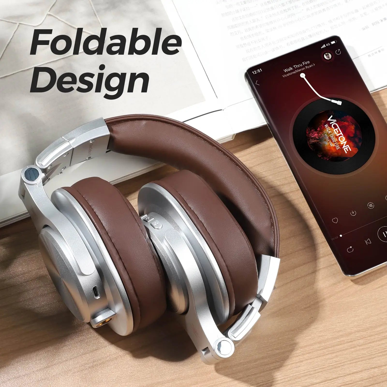 Oneodio A70 Fusion Wired + Wireless Bluetooth 5.2 Headphones - Over Ear Studio DJ Headset with Mic - Premium headphones from Lizard Vigilante - Just $76.99! Shop now at Lizard Vigilante