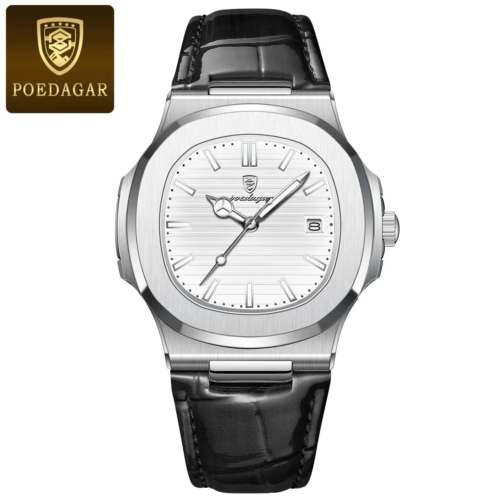 POEDAGAR Top Luxury Square Man Watch – Stylish, Functional, and Durable - Premium watch from dsers - Just $22.99! Shop now at Lizard Vigilante