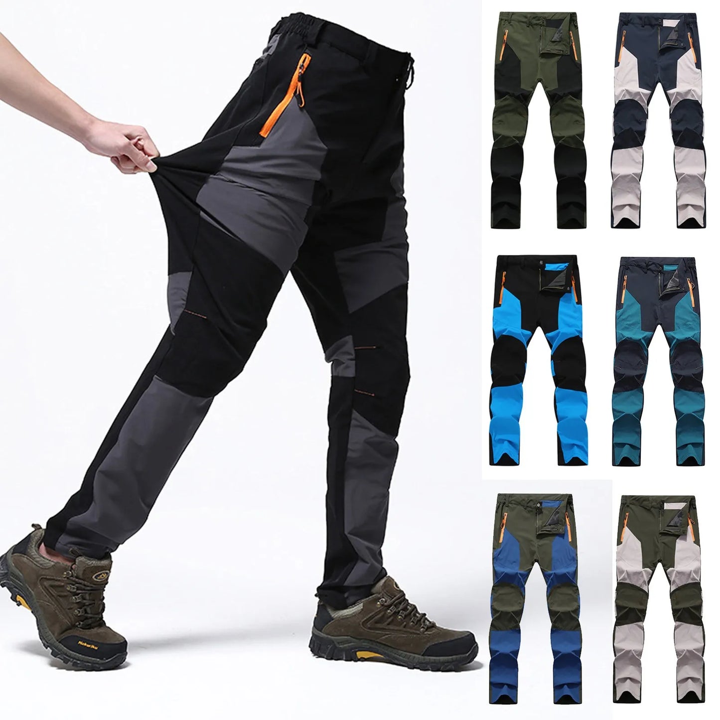 Men's 4-Season Waterproof Hiking & Tactical Cargo Pants | Warm, Durable, and Outdoor-Ready - Premium cargo pants from Lizard Vigilante - Just $27.99! Shop now at Lizard Vigilante