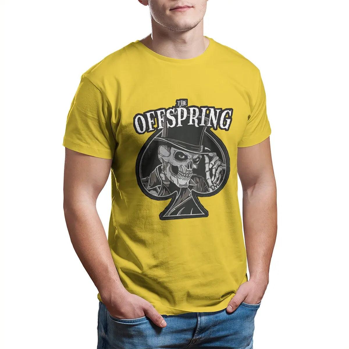 the offspring AS Men's T Shirt The Offspring Cool Tees Short Sleeve O Neck T-Shirts 100% Cotton Birthday Present Tops - Lizard Vigilante