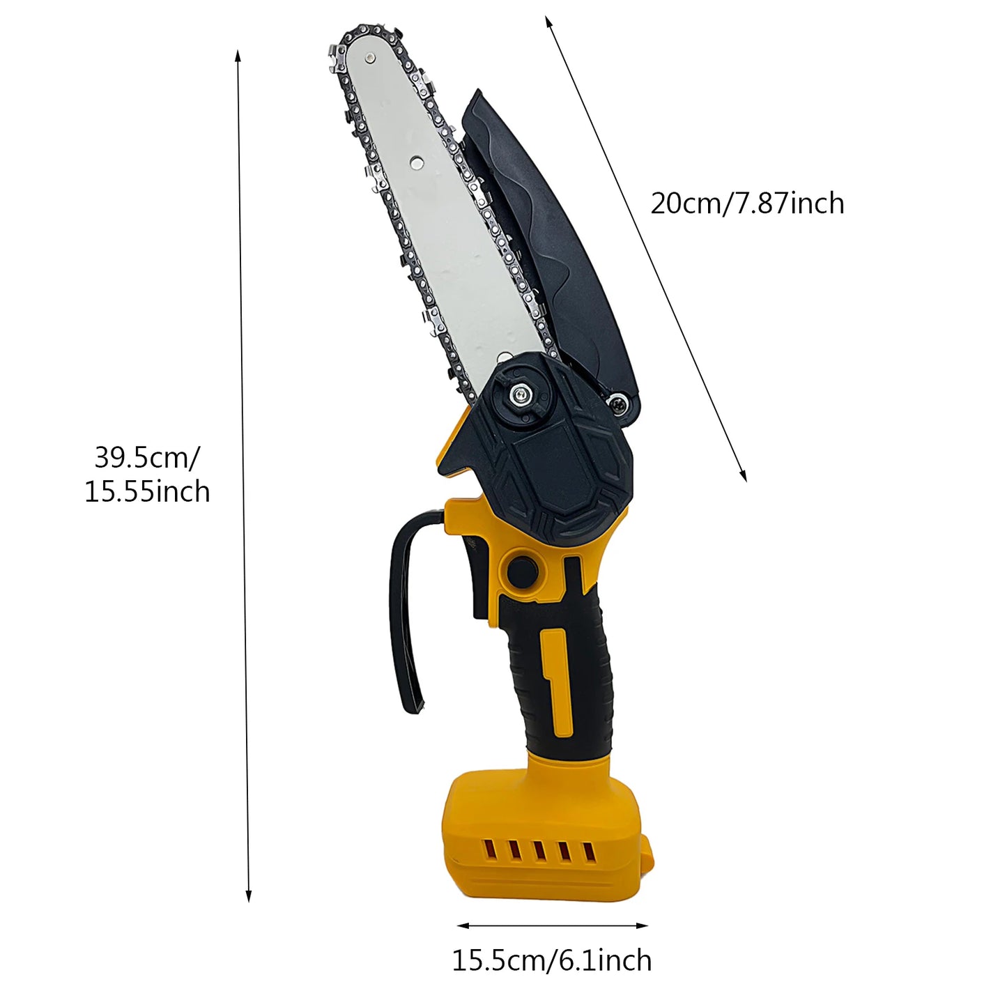 Beastly 6-Inch Cordless Chainsaw – Feisty Tree-Muncher Compatible with Dewalt/Milwaukee Batteries, 18V-20V Power for DIY Lumberjacks (Tool-Only) - Premium chainsaw from Lizard Vigilante - Just $69.69! Shop now at Lizard Vigilante