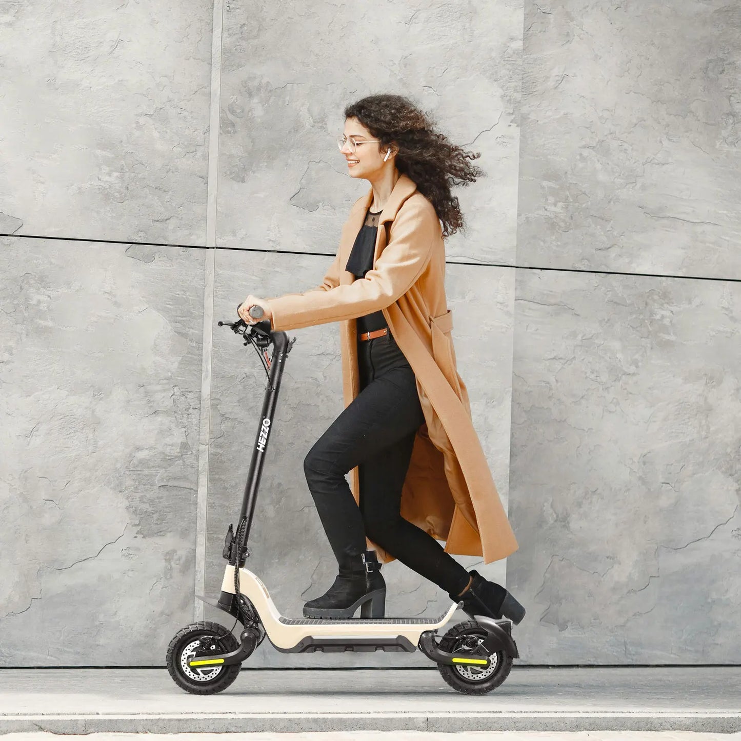 HEZZO Electric Scooter 18Ah 48V 1600W Powerful Dual Motors City Off Road F5 Escooter Oil Brake 28Mph 37 Miles Range US Warehouse - Premium  from Lizard Vigilante - Just $1179.99! Shop now at Lizard Vigilante