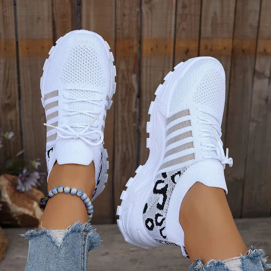 Summer Women Casual Shoes High-quality Breathable Sports Shoes Thick Soled Ankle Boots Zapatillas De Mujer 2025 New White Shoes