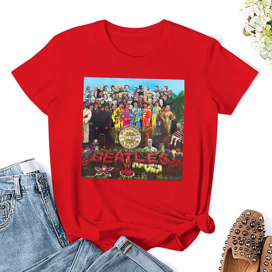 The Beatle Sgt Peppers Lonely Heart Club T-shirt - Premium T-Shirt from Lizard Vigilante - Just $24.99! Shop now at Lizard Vigilante