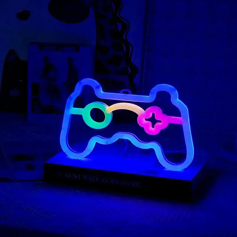 USB Or Battery Powered Gaming Neon Sign Table Lamp, Gaming LED - Premium neon sign from Lizard Vigilante - Just $33.88! Shop now at Lizard Vigilante