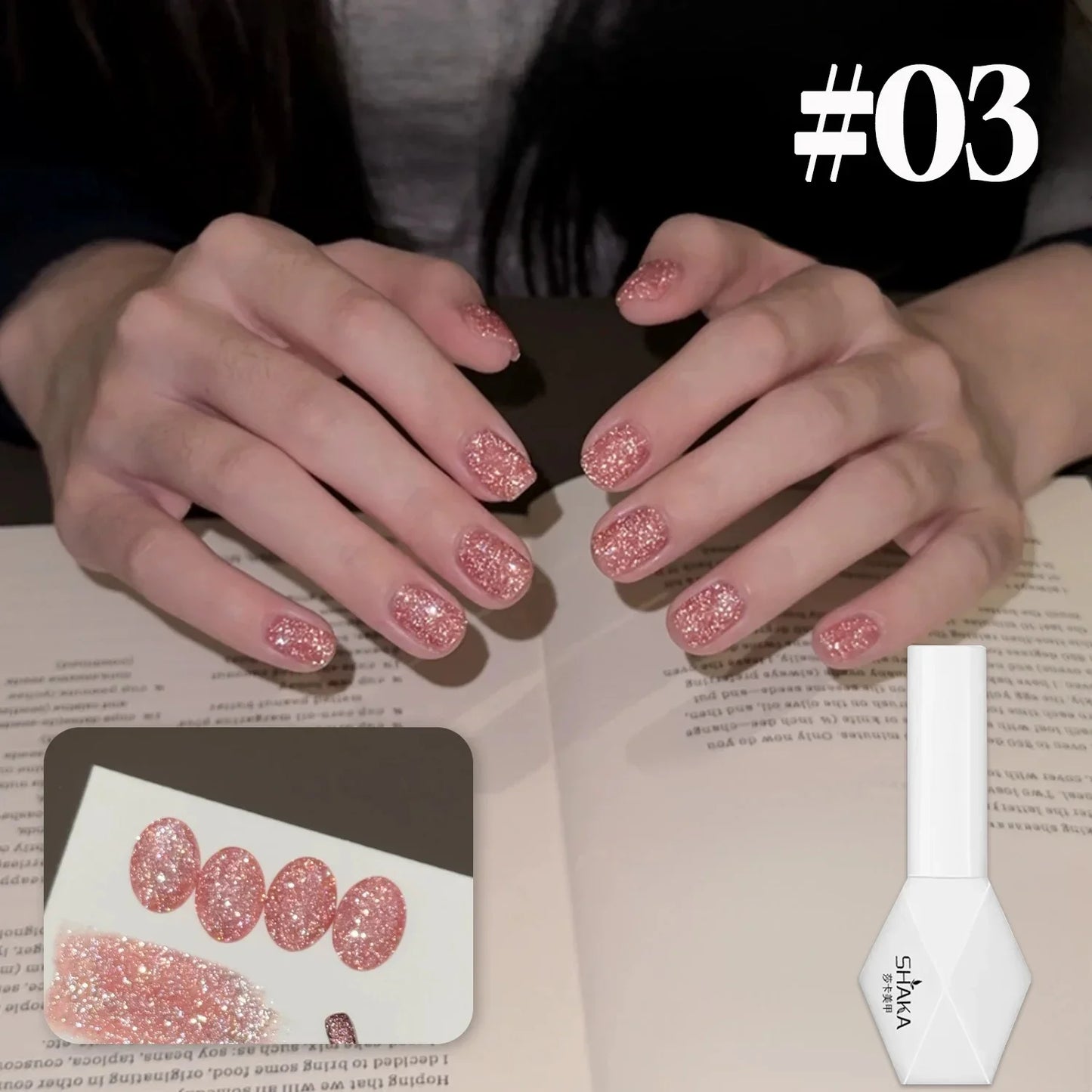 1-12pcs SHAKA Summer Autumn Huayu Xingchen Orange Green Red Gel Nail Polish 2025 New Halloween Versatile Nail Gel