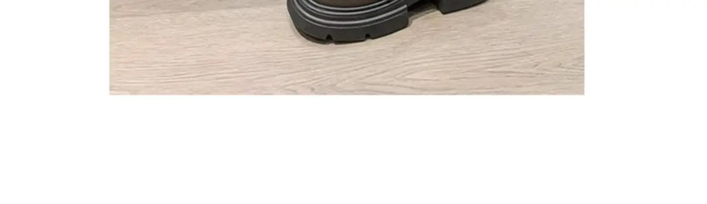 Women’s Lace-Up Ankle Boots – Med Hoof Heel Lolita Rock Round Toe PU Leather Winter Footwear | Solid Rubber Sole, Handmade Classic Street Style - Premium boot from dsers - Just $96.66! Shop now at Lizard Vigilante