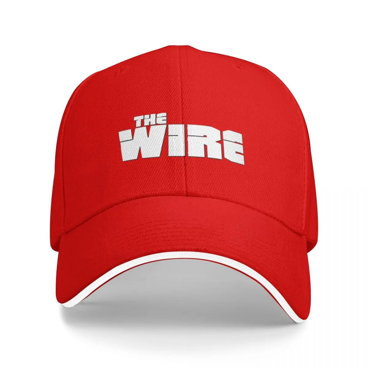 The Wire Logo Luxury Baseball Cap Black Adjustable Streetwear Hat Men Women