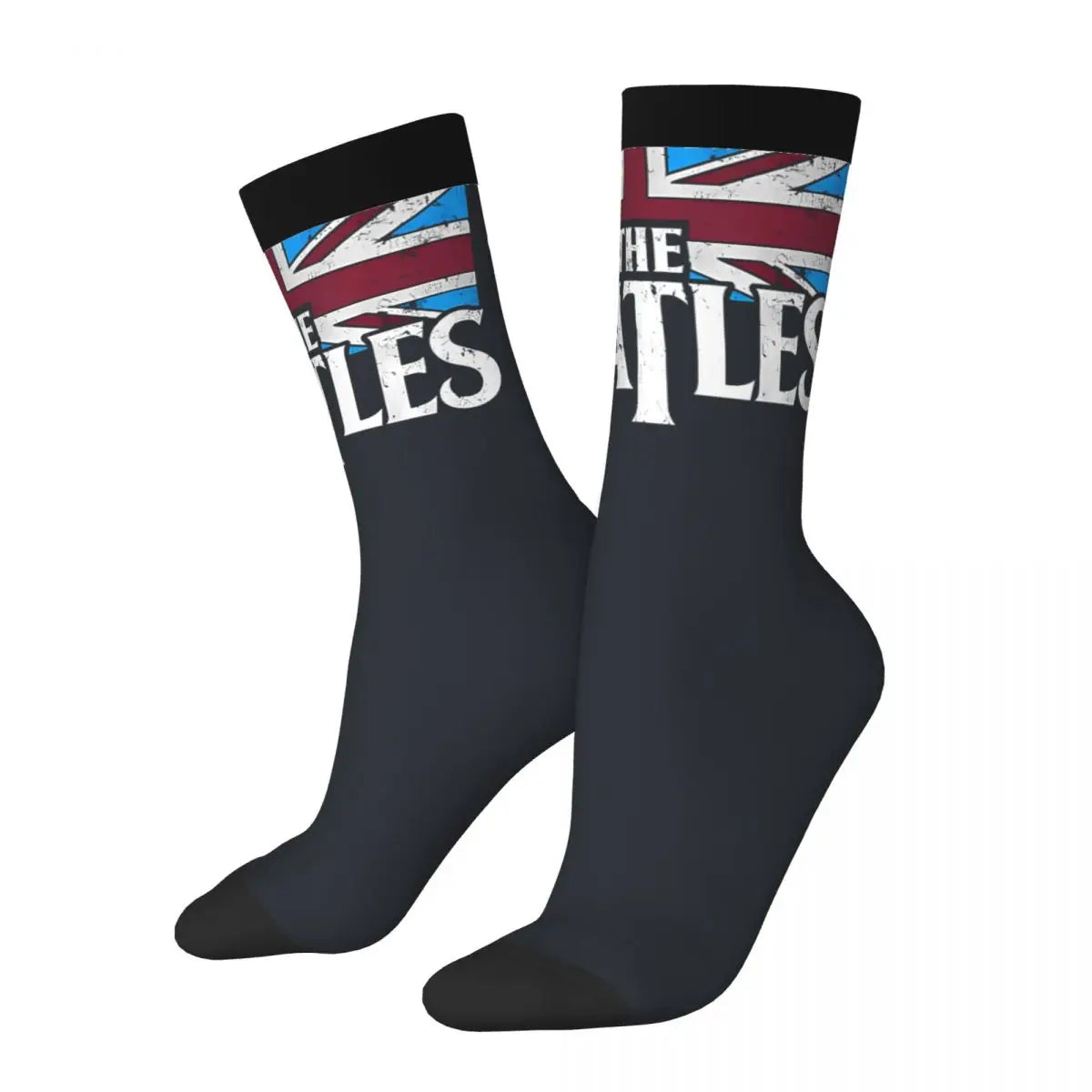 The Beatles Compression Socks: A Classic Rock Tribute - Premium Socks from Lizard Vigilante - Just $16.88! Shop now at Lizard Vigilante