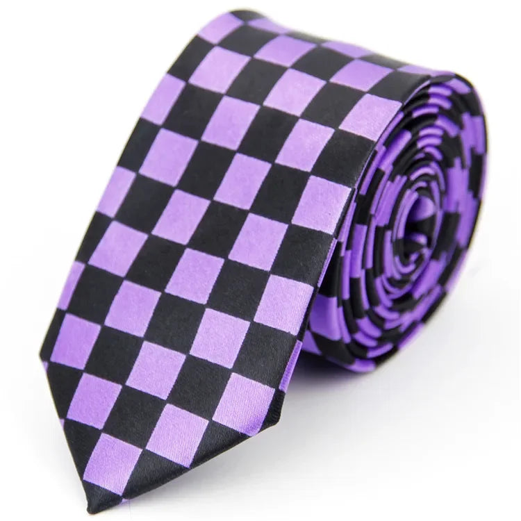 Unisex Neckties Narrow Skinny Wedding Accessories Black Blue Red Pink White Purple Piano Skull Slim 5cm/2in Neckties for Men Women - Premium Necktie from dsers - Just $18.88! Shop now at Lizard Vigilante