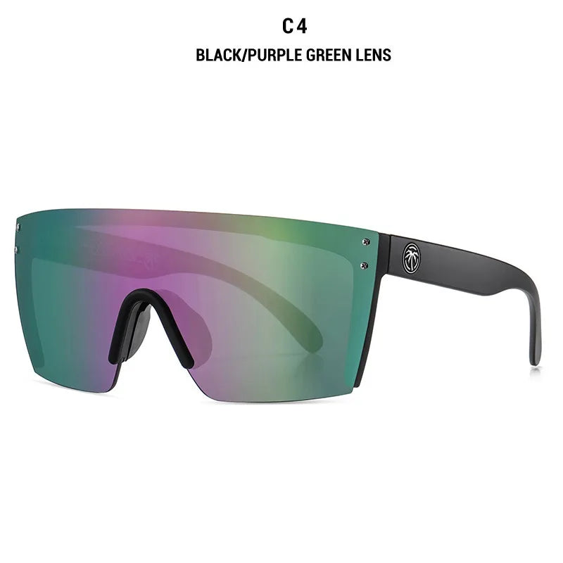 Heat Wave Square Polarized Sports Sunglasses UV400 for Men and Women
