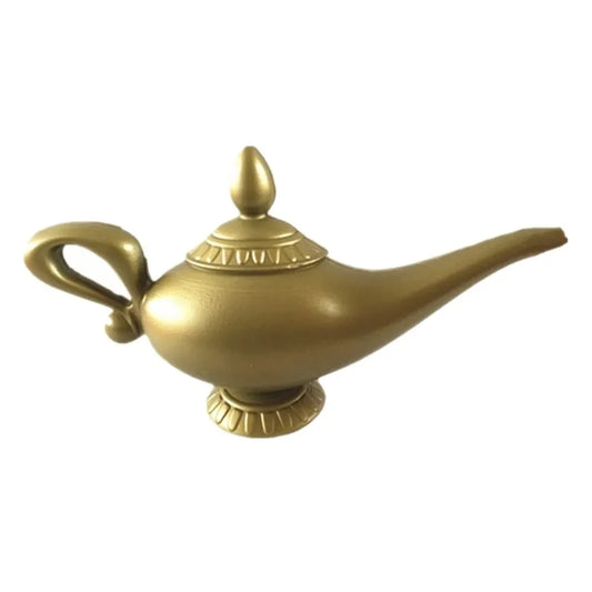 Aladdin Genie Lamp Cartoon Movie Costume Props Halloween Christmas Tea Pot Cartoon Genie Lamp Shape Party Ornament Figurine - Premium prop from Lizard Vigilante - Just $19.99! Shop now at Lizard Vigilante