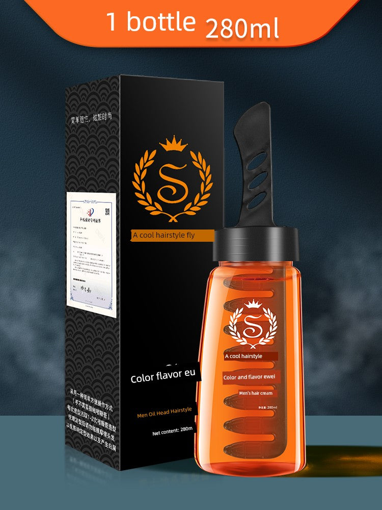 One Comb Cool Hair Gel - Moisturizing Styling Cream for Curls & Straight Hair, Hold & Shape with Ease, by Color and Taste - Premium hair gel from Lizard Vigilante - Just $15.99! Shop now at Lizard Vigilante